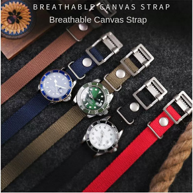 20mm 22mm 19mm 21mm High quali - Nato Strap Nylon 评论和价格
