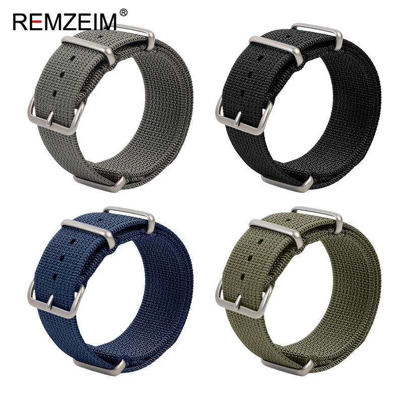 New Ribbed Nylon Watch Strap 1 - Nato Strap Nylon 评论和价格