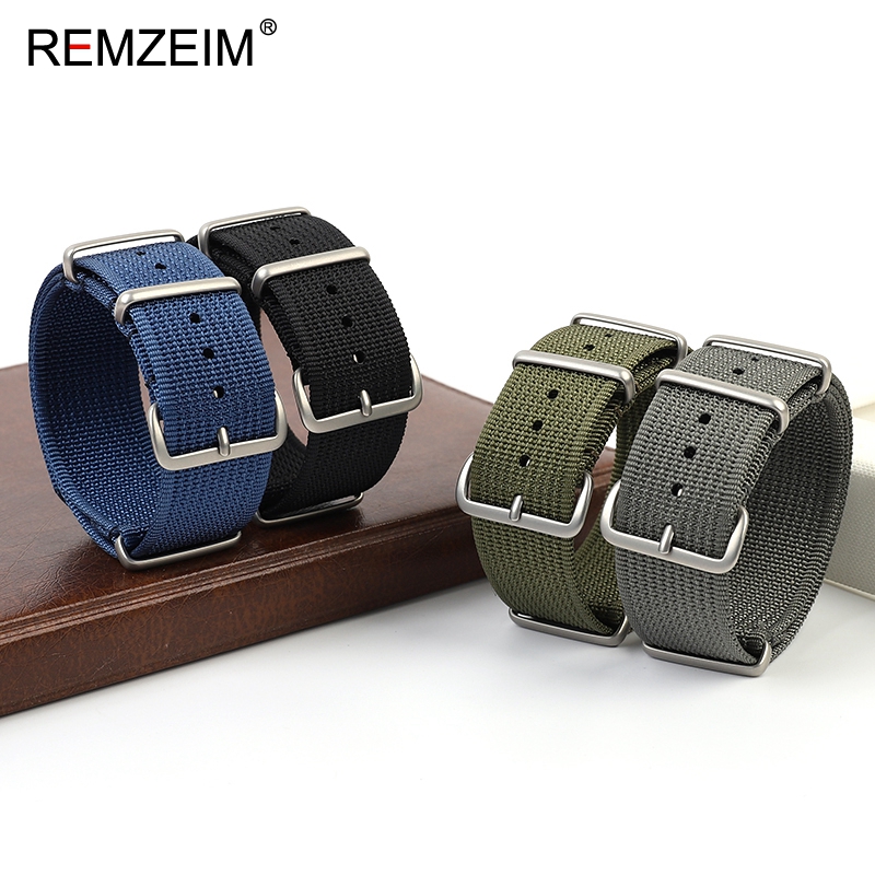 New Ribbed Nylon Watch Strap 1 - Nato Strap Nylon 评论和价格