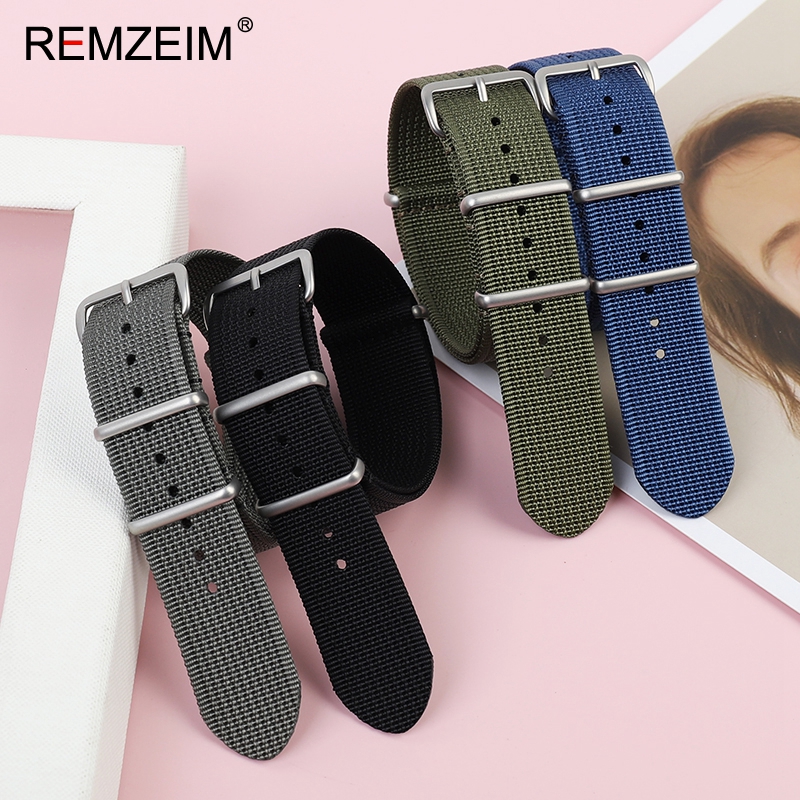 New Ribbed Nylon Watch Strap 1 - Nato Strap Nylon 评论和价格