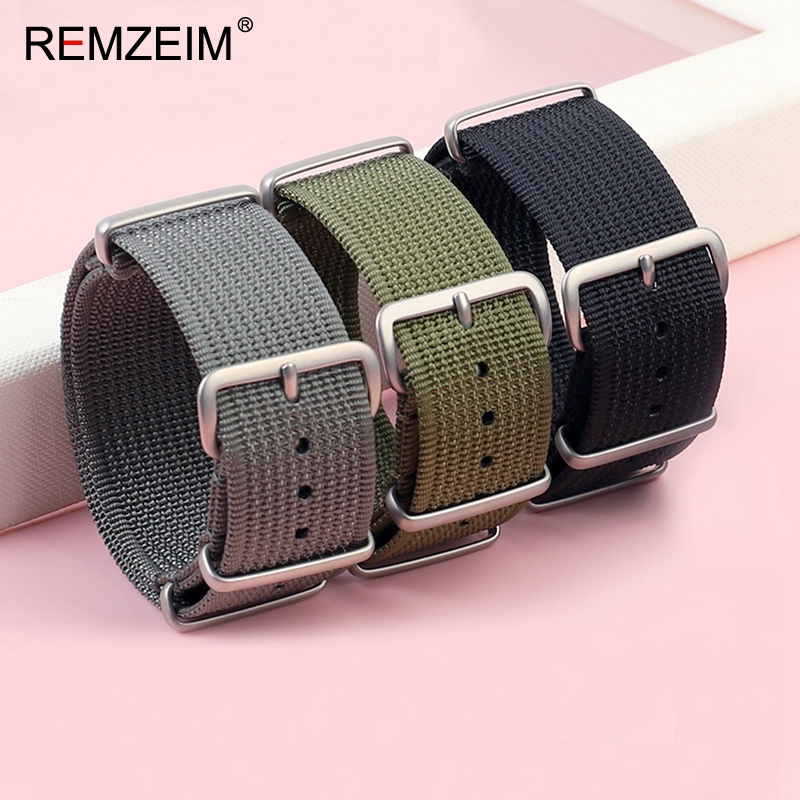 New Ribbed Nylon Watch Strap 1 - Nato Strap Nylon 评论和价格