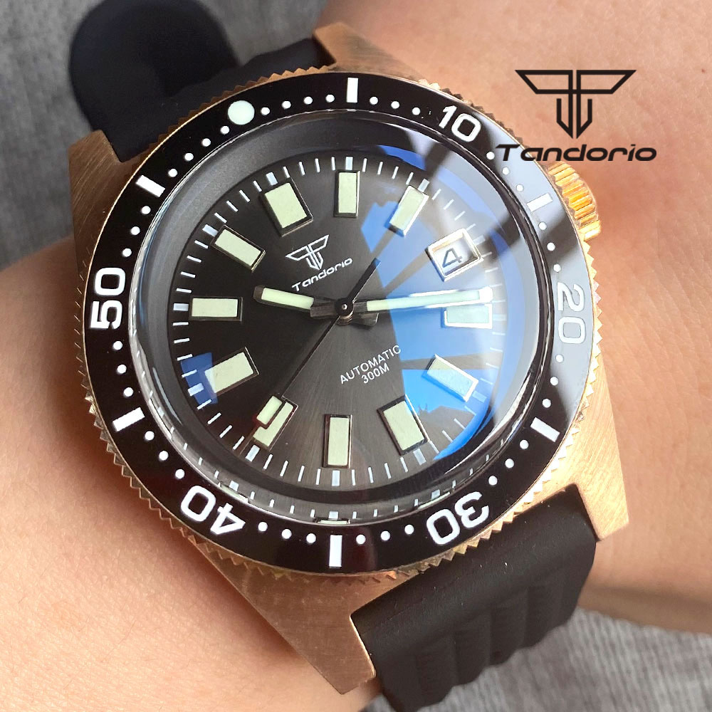 Tandorio 62 MAS CUSN8 Solid Br - Seiko Watch 5 Sports 评论和价格