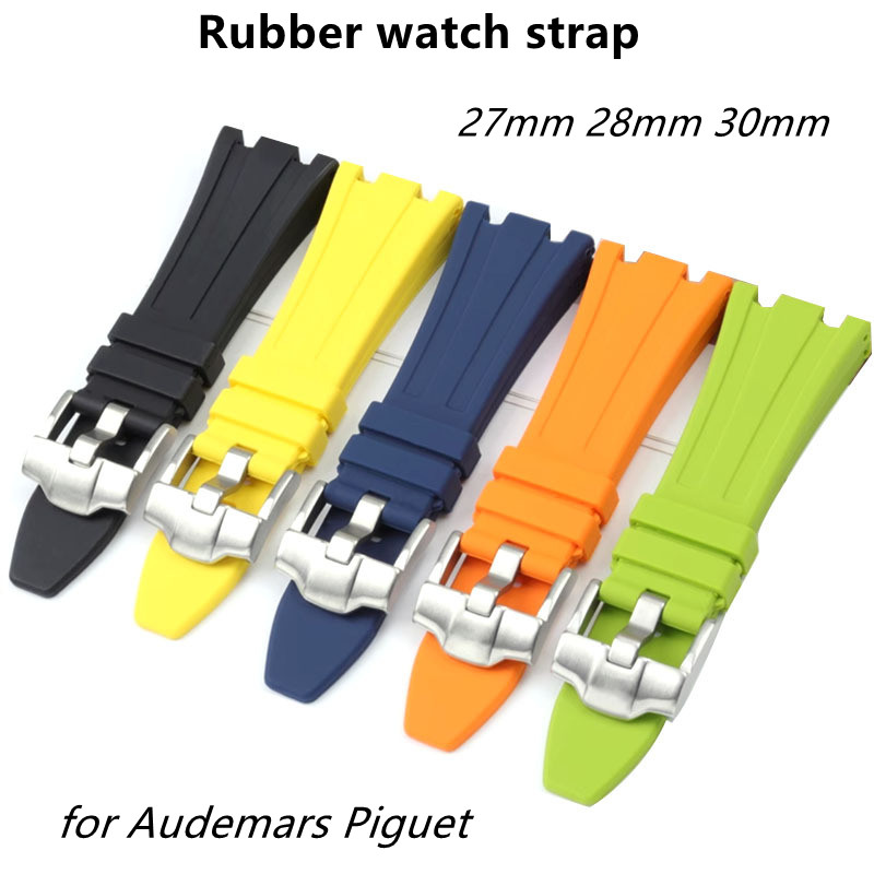 Rubber Silicone Watch Strap fo - Audemars Piguet Watch Royal Oak Offshore 评论和价格