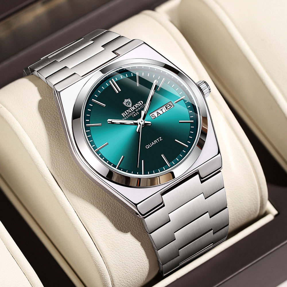 BINBOND Genuine Men Watch Ligh - Seiko Watch 5 Sports 评论和价格