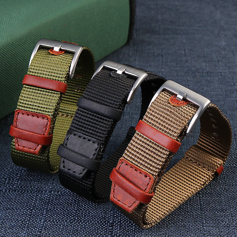 High quality  Nylon 20mm 22mm  - Nato Strap Nylon 评论和价格