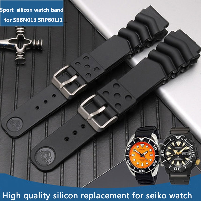 Sports silicone rubber watch b - Seiko Watch 5 Sports 评论和价格