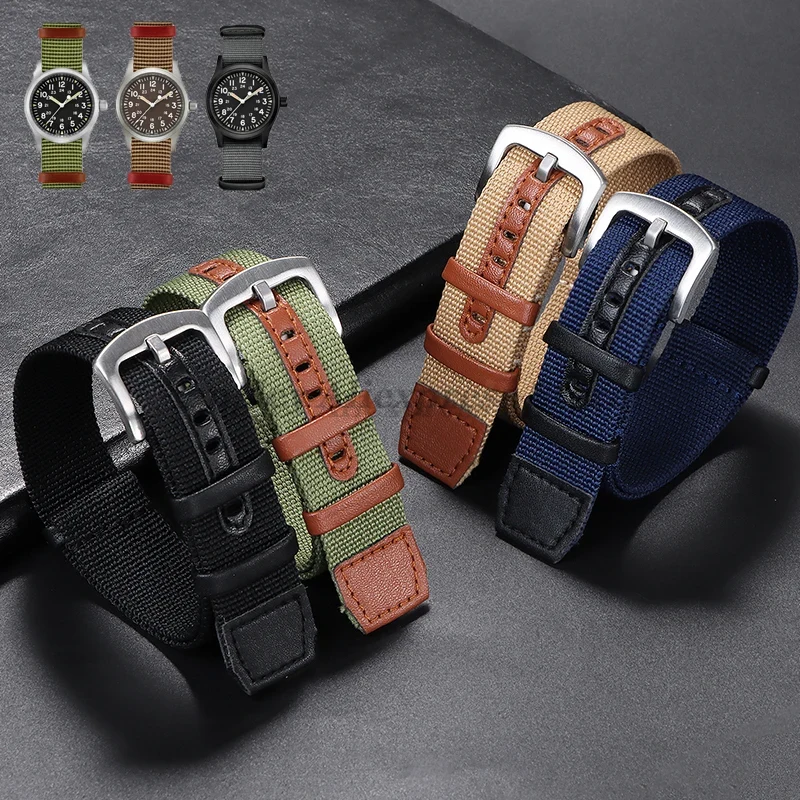20mm 22mm Canvas Nylon Patch L - Nato Strap Nylon 评论和价格