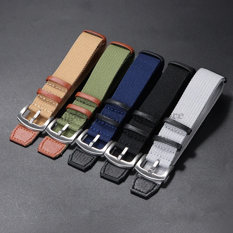 20mm 22mm Canvas Nylon Patch L - Nato Strap Nylon 评论和价格