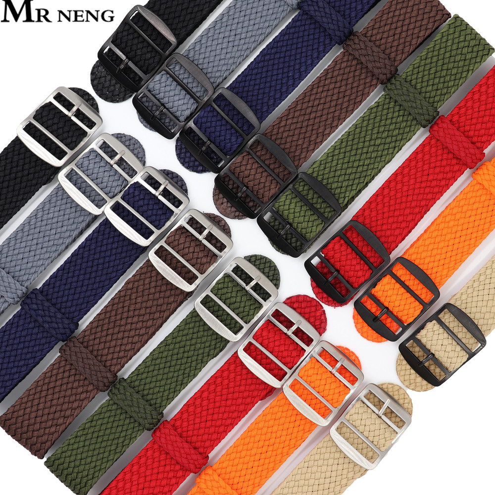 Watchband 18 20 22mm For Perlo - Perlon Strap Woven 评论和价格
