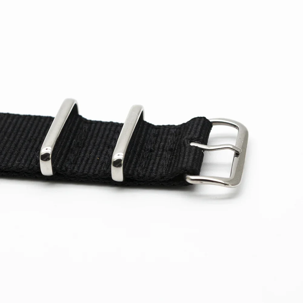 Black Nylon Watch Band For Mec - Nato Strap Nylon 评论和价格
