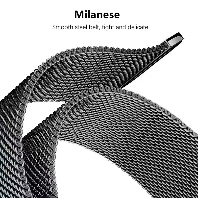 Metal Milanese Strap For Samsu - Milanese Loop Magnetic 评论和价格