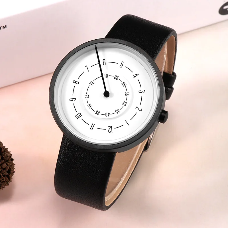 2020 Creative Watches Fashion  - Leather Watch Band Men 评论和价格