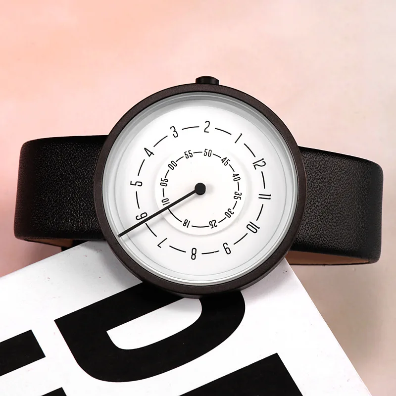 2020 Creative Watches Fashion  - Leather Watch Band Men 评论和价格