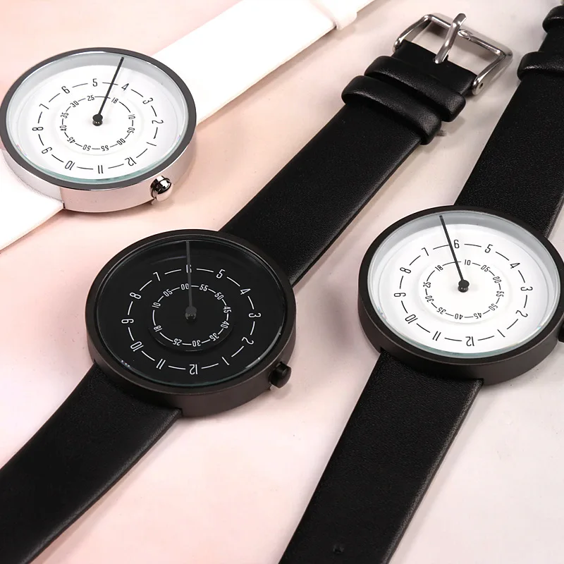 2020 Creative Watches Fashion  - Leather Watch Band Men 评论和价格