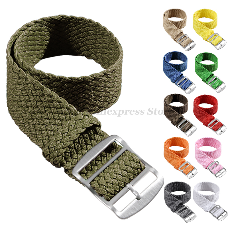 Woven Nylon Strap For Perlon W - Nato Strap Nylon 评论和价格