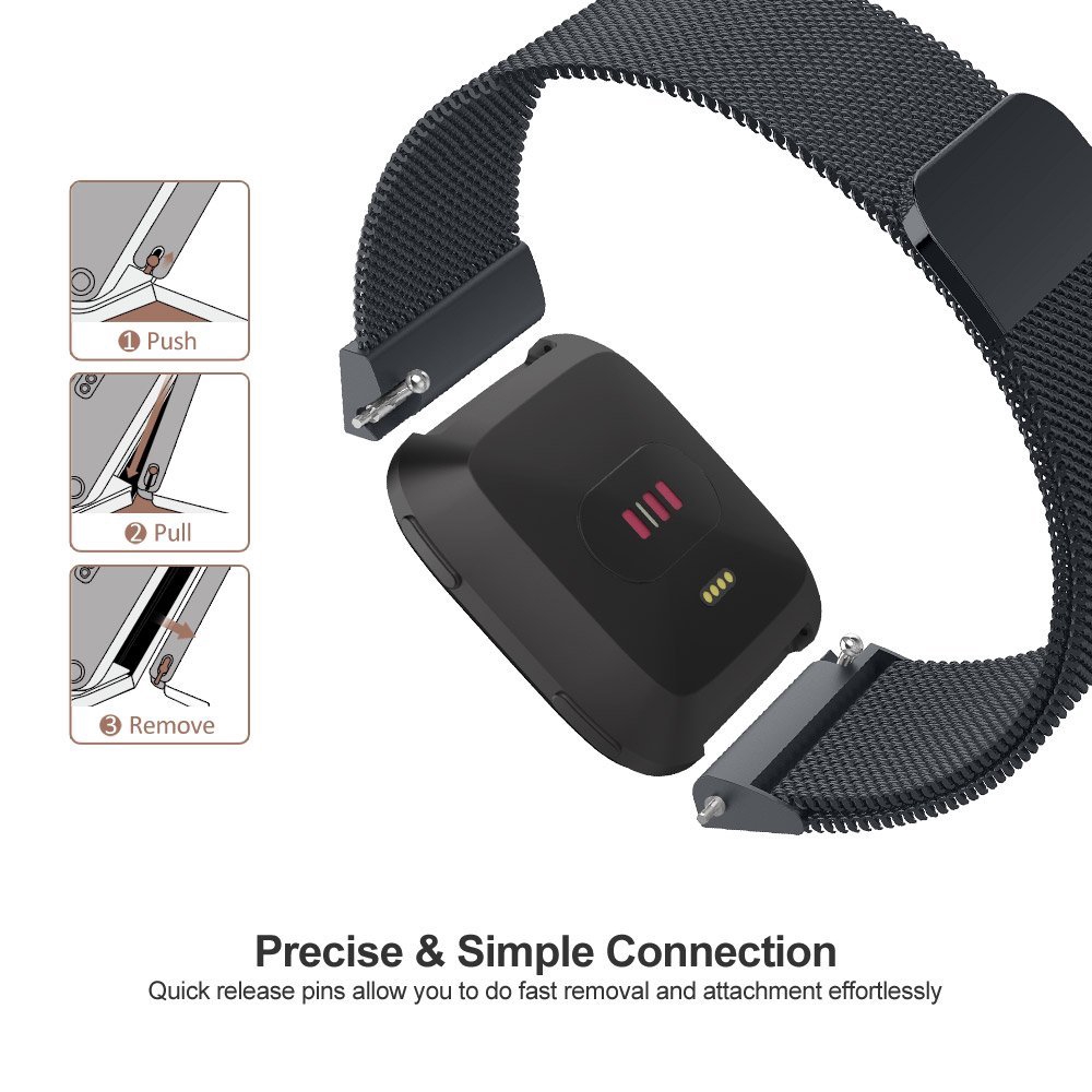 Milanese Mesh Band Strap for F - Milanese Loop Magnetic 评论和价格