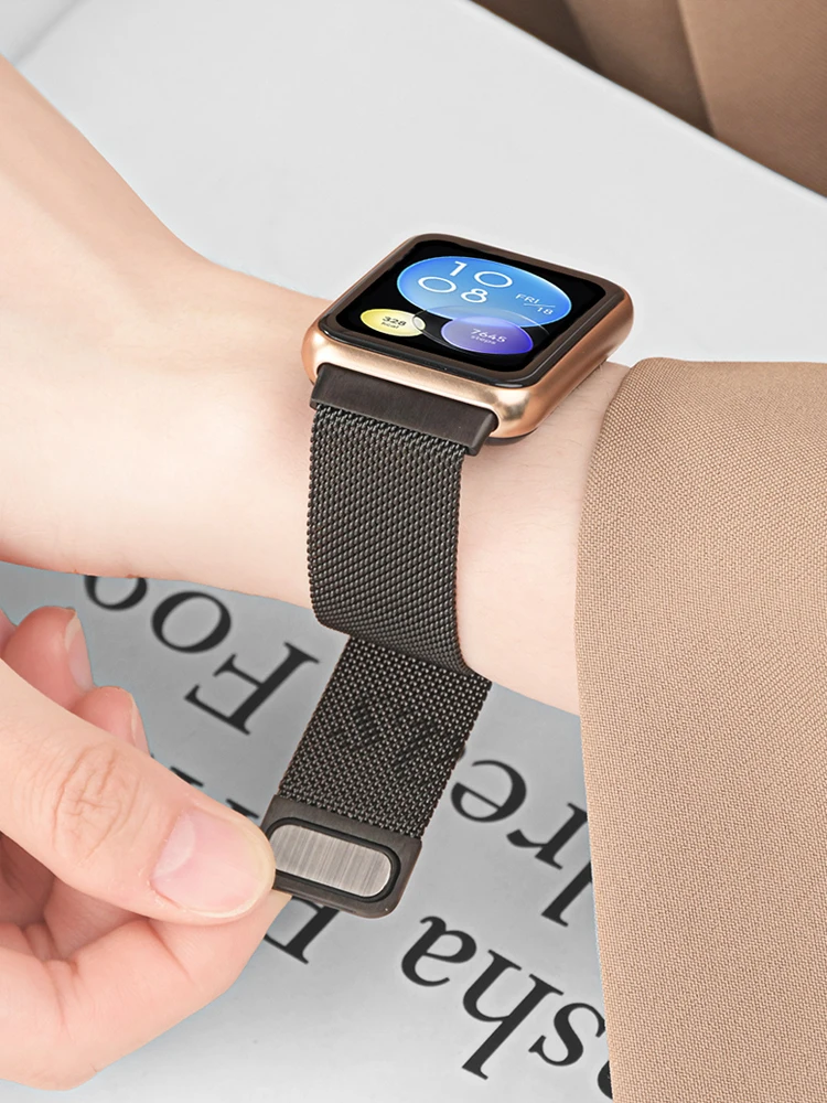 Milanese Loop Band For Huawei  - Milanese Loop Magnetic 评论和价格