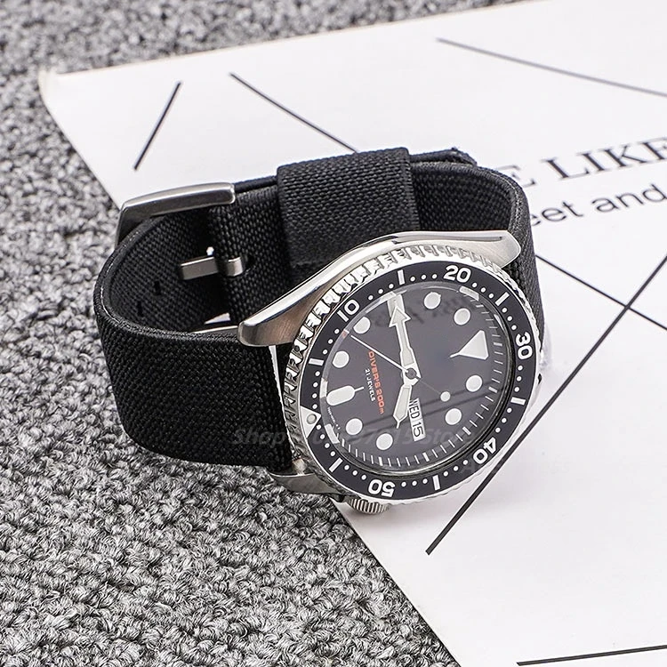 Nylon Watch Band 18mm 20mm 22m - Nato Strap Nylon 评论和价格